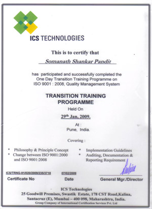 Transition Training  Program